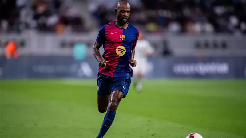 اريك ابيدال نجم برشلونة