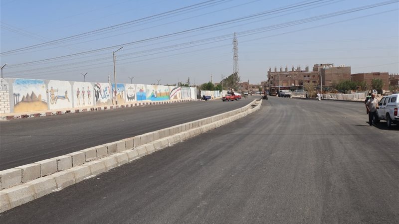 أعمال الرصف بسوهاج