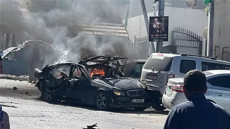 قصف بلدة تبنين