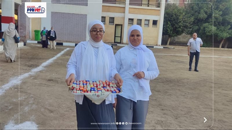 إستقبال طلاب الفيوم