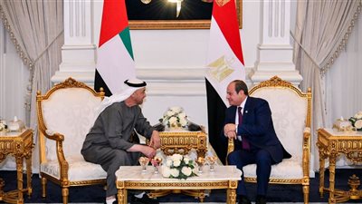 العشري: زيارة رئيس الإمارات لمصر تعكس توافقًا استراتيجيًا وتفتح آفاقًا جديدة 