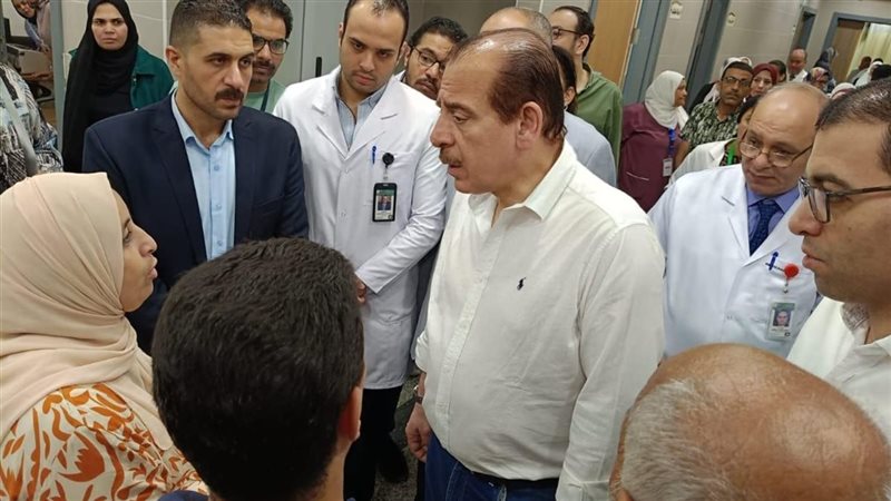 نائب وزير الصحة يتفقد