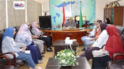رفع كفاءة محطة قحافة.. اجتماع لشركة مياه الفيوم لوضع خطة الإحلال والتجديد