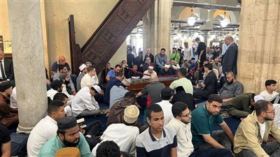 وصول جثمان الدكتور أحمد عمر هاشم إلى الجامع الأزهر 