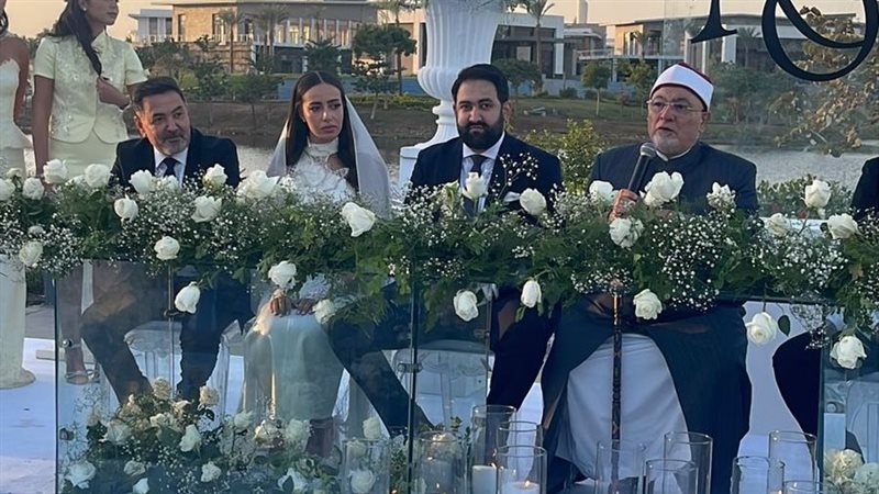 عقد قران نجل خيري
