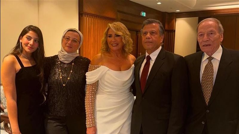 إيناس الدغيدي وزوجها