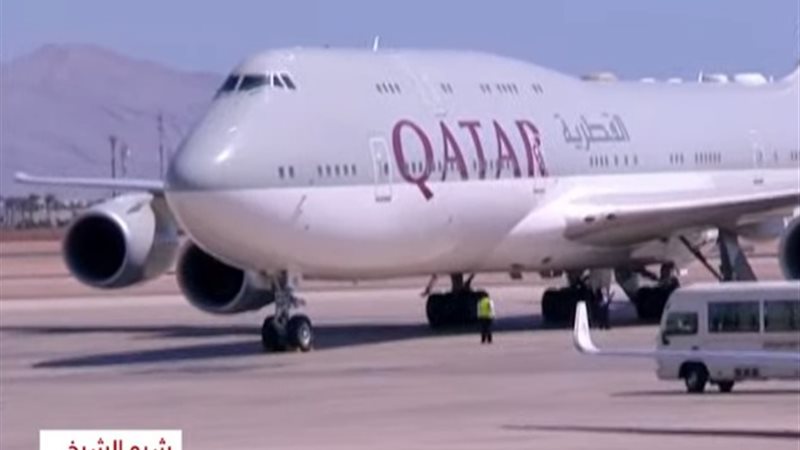 وصول أمير قطر 