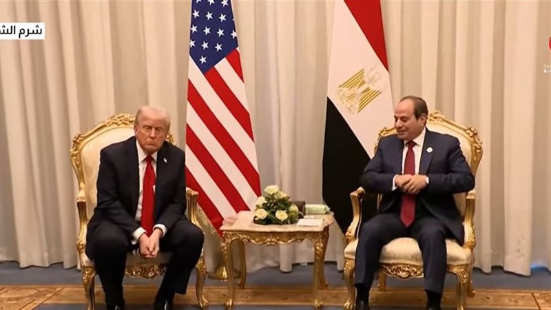 الرئيس السيسي، وترامب