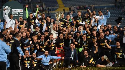بيراميدز منيم إفريقيا من المغرب.. القارة السمراء تتزين باللون الأزرق|صور