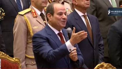 الرئيس السيسي: مصر اجتازت تحديات السنوات الماضية بفضل الله