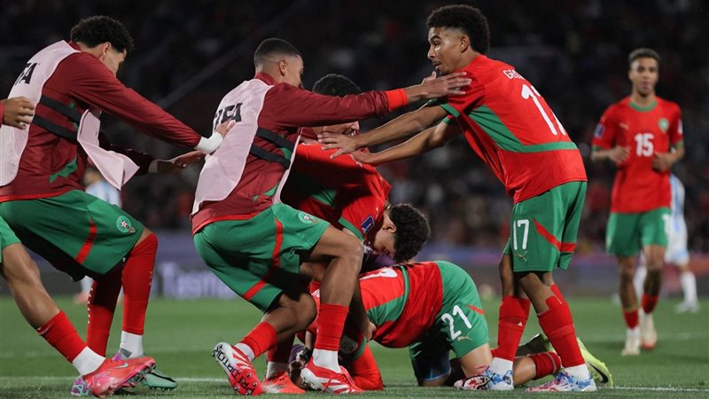 لاعبو منتخب المغرب