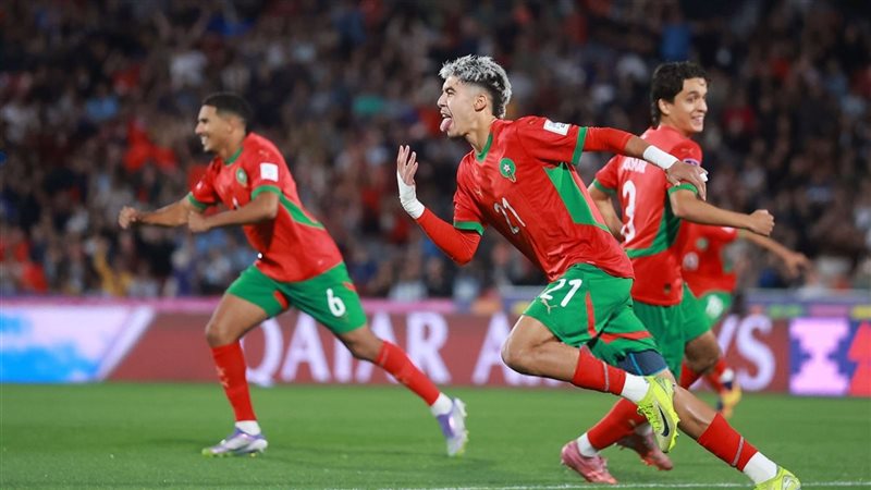 فرحة لاعبو منتخب