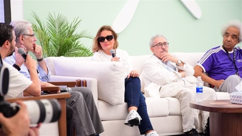 يسرا ويوسف شاهين