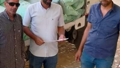 ضبط 11 شيكارة دقيق تم تجميعهم لتحقيق مكاسب غير مشروعة بكفر الدوار