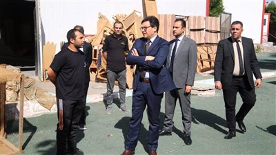 وزير الثقافة يتفقد قصر ثقافة روض الفرج ويتابع فعاليات ملتقى شباب المخرجين