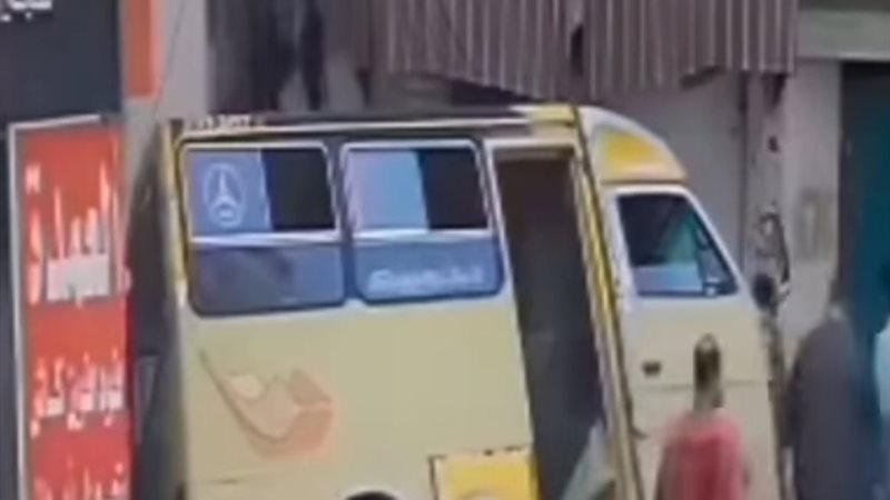 لحظه الدهس