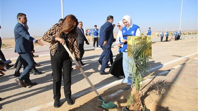 وزيرا التنمية المحلية و الزراعة يطلقان المبادرة الرئاسية لزراعة ١٠٠ مليون شجرة