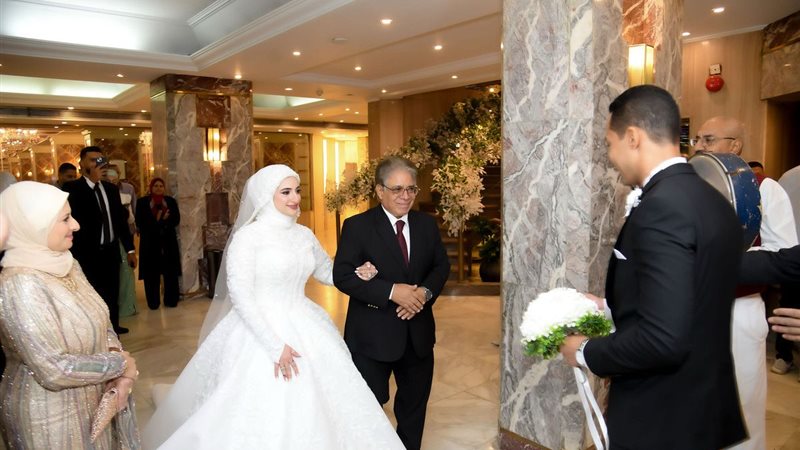 حفل زفاف كريمة الكاتب