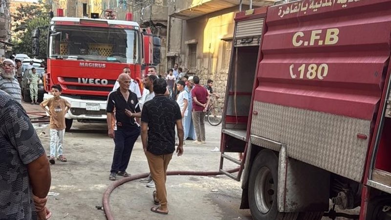 السيطرة على حريق