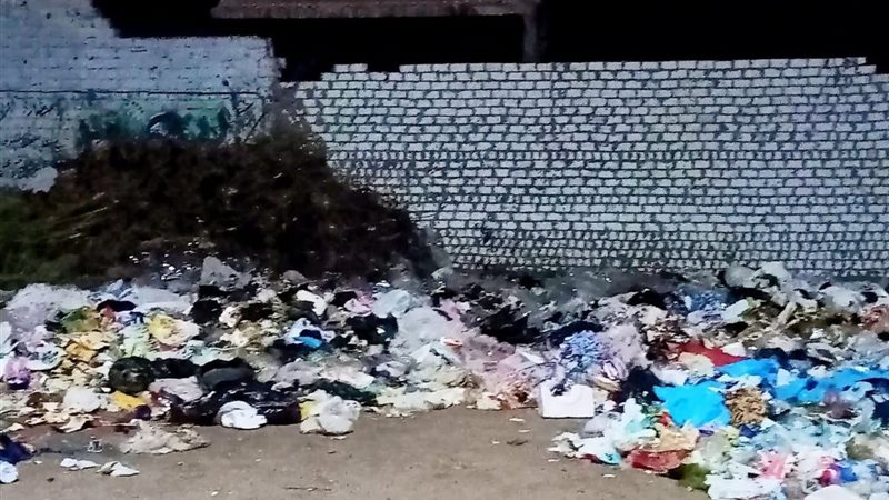 السور الذى تم هدمه