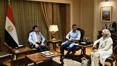 وزير الرياضة يجدد دعمه للبطل أحمد الجندي: خطة تأهيل خاصة استعدادًا للأولمبياد