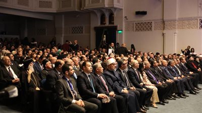 مفتي الجمهورية يشارك في احتفالية اليوبيل الماسي للهيئة القبطية الإنجيلية