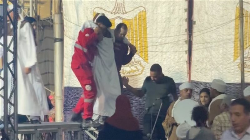 إصابة عارض في مهرجان