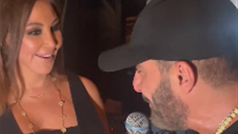 أحمد السقا وإليسا