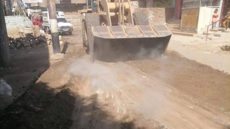 تسوية طريق الزوايدة