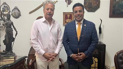 رئيس حزب الوعي يبحث مع عصام شيحة المستجدات السياسية والحقوقية