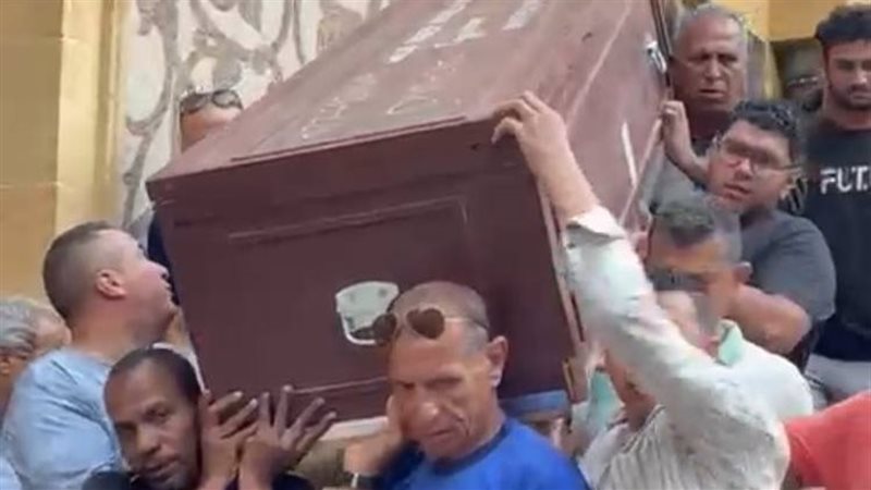 جنازة والد جمال حمزة