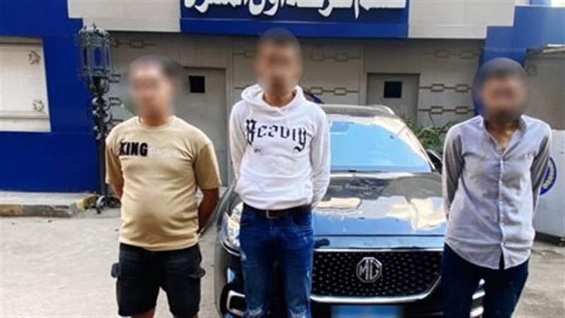 المتهمون عقب القبض