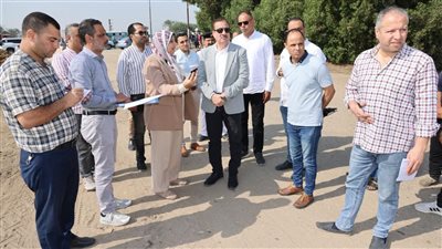 محافظ المنوفية يتفقد  نسب إنجاز الأعمال بموقف قويسنا النموذجي الجديد بطاقة 500