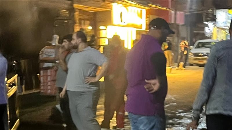 حريق ببنها