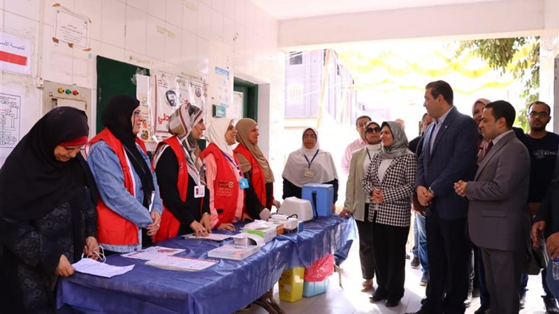 محافظ دمياط يتفقد