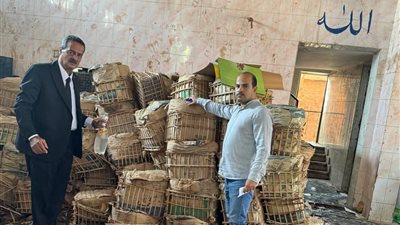 ضبط 10 أطنان دقيق فاخر مجهول المصدر في حملة تموينية بالشرقية 