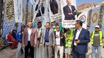إقبال ملحوظ على لجان بني سويف دعمًا لمرشحي حزب الجبهة الوطنية