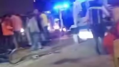 بسبب السرعة الزائدة.. اصطدام سيارتين ملاكي بشارع التسعين الجنوبي بالتجمع