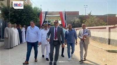 جولة موسعة لمدير أمن الفيوم لمتابعة سير العملية الانتخابية 