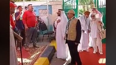 رئيس البرلمان العربي يتفاعل مع المواطنين خلال جولته بـ لجان المهندسين