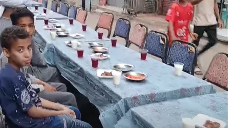 مائدة افطار قنا