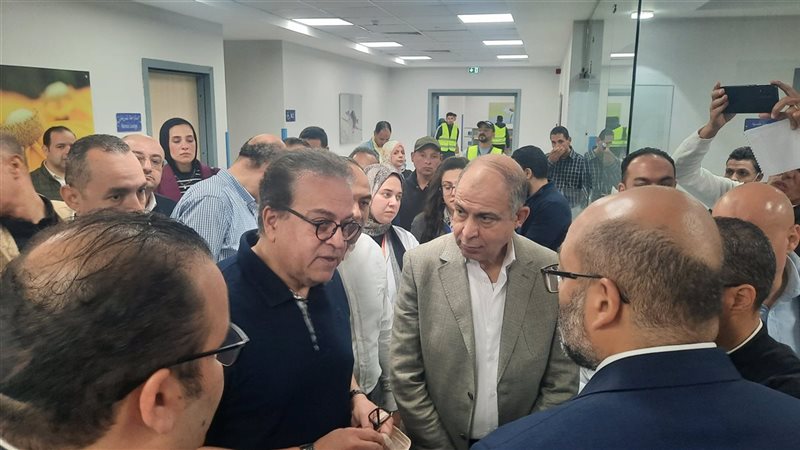 وزير الصحة في المنيا