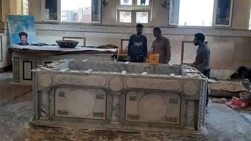 تجهيزات الدير القديس