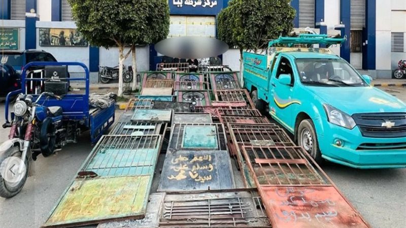 سرقة الأبواب الحديدية
