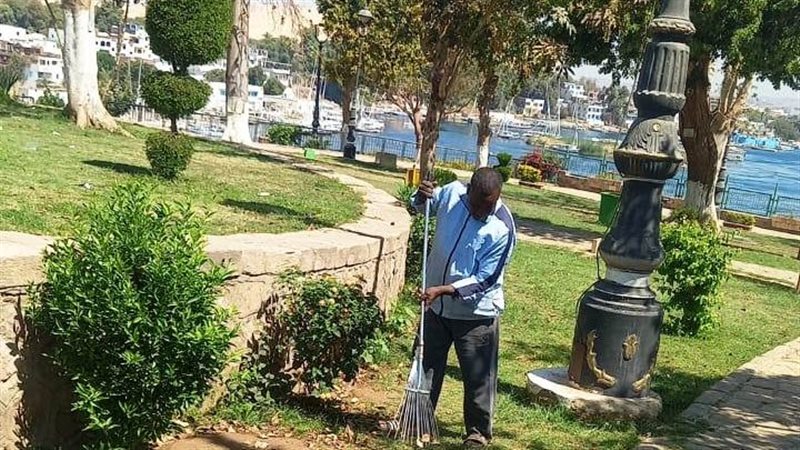 الحدائق العامة بأسوان