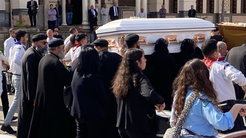 جنازة الأنبا بخاميوس
