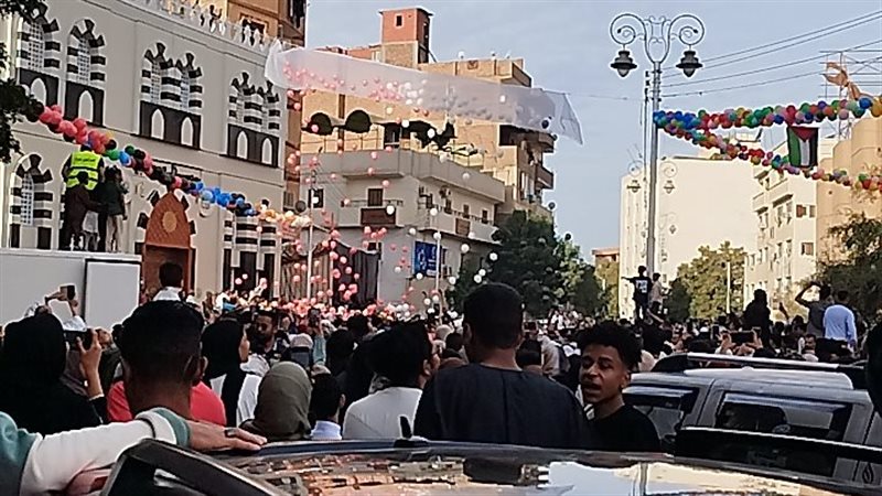 فرحة اهالي قنا