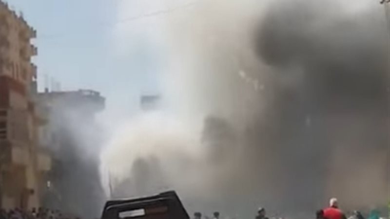 صورة الحريق