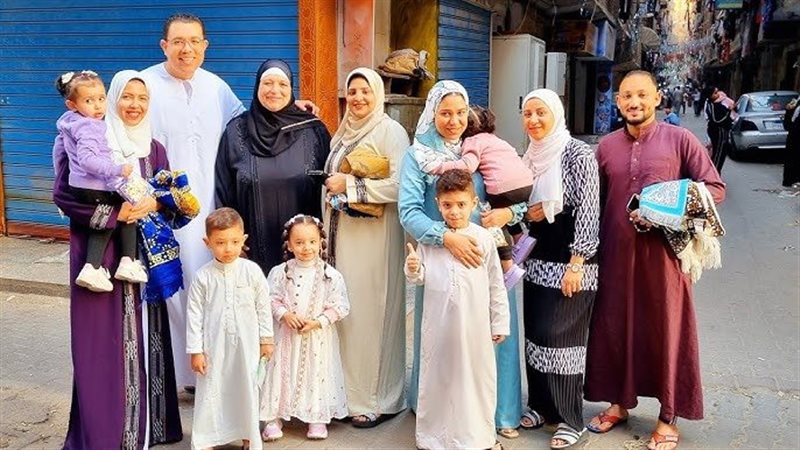 اجواء العيد العائلي
