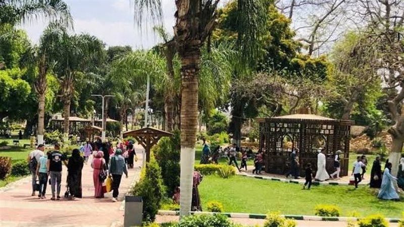 حدائق المنيا في العيد